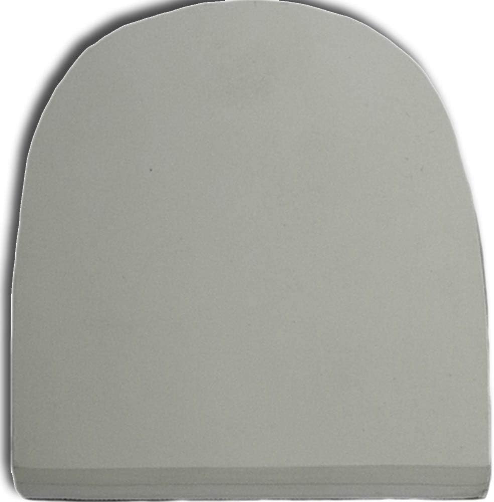 Replacement Bowling Shoe Heels Flat Rubber Grey