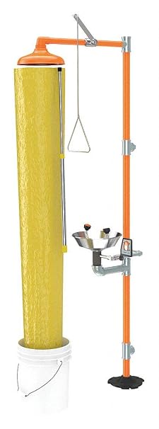 Guardian Equipment AP250-005 Emergency Shower Test Chute Kit with Pail