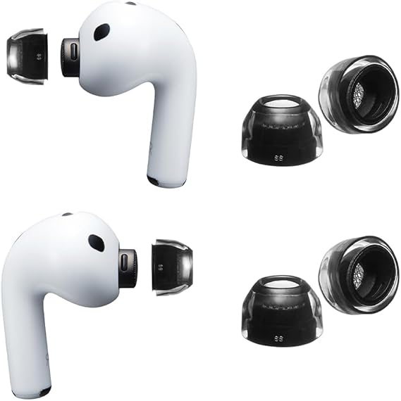 AZLA XELASTEC 2 AirPods Pro 3 Ear Tips, Adaptive Replacement Tips