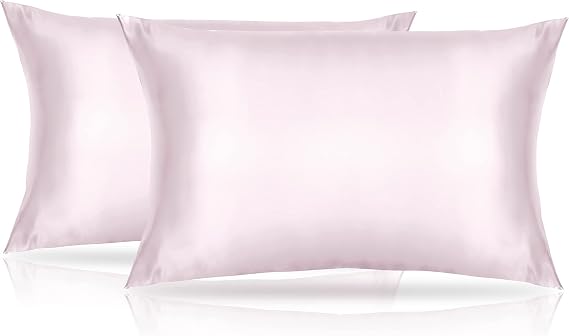 Travel Pillowcase 2 Pack Toddler Pillowcase 14 x 20 Breathable Silky Soft Satin Toddler Pillowcase Jade Mini Pillow Cases Envelope Style