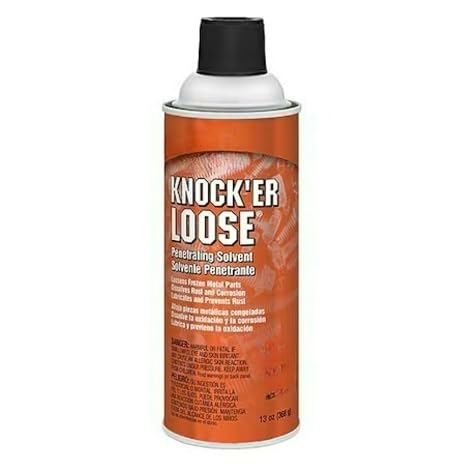 for CRC 03020 Penetrating Solvent, Knock'er Loose, 32 to 300 Degrees F, 13 Oz,