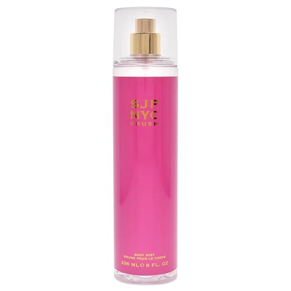 SJP NYC Crush Body Mist For Women - Clean, Romantic, Ultra-Feminine Fragrance - Fruity-Floral Notes Of Coconut And White Flowers - Sweet, Unforgettable Finish - 8 Oz