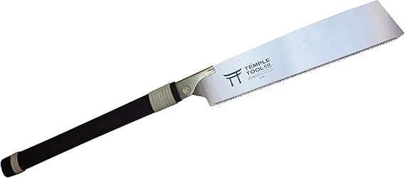 Japanese Pull Saw - 10.5 "Kataba Single Edge Hand Saw with Universal blade for Rip Cross Angle Cut -Temple Tool Co.