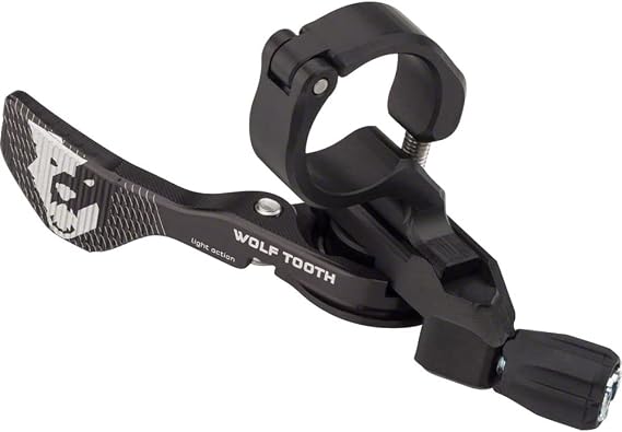 Wolf Tooth | ReMote Dropper Post Lever | Ergonomic, Lightweight, Easy to Install | Durable, Low Profile, Machined Dropper Post Lever Bike Seatpost Dropper Lever