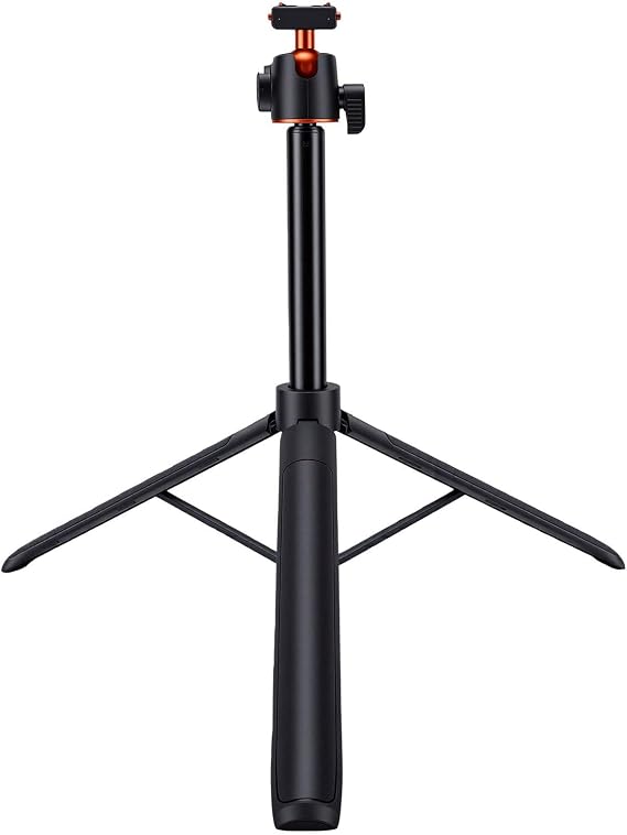 Gugxiom 140cm Selfie Stick Tripod for X5 Ace Pro 2 Ace Pro, Magnetic Quick Release Extension Pole with 360 Ball Head, Adjustable 55 Inch Camera Monopod Stand