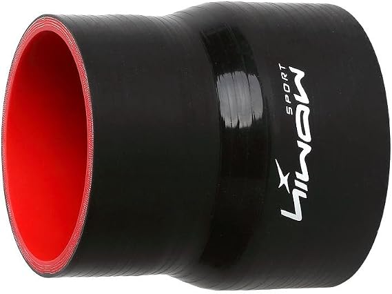 4'' Length Striaght 4-Ply High Performance Straight Reducer Silicone Hose for Auto (3.0" to 2.5")