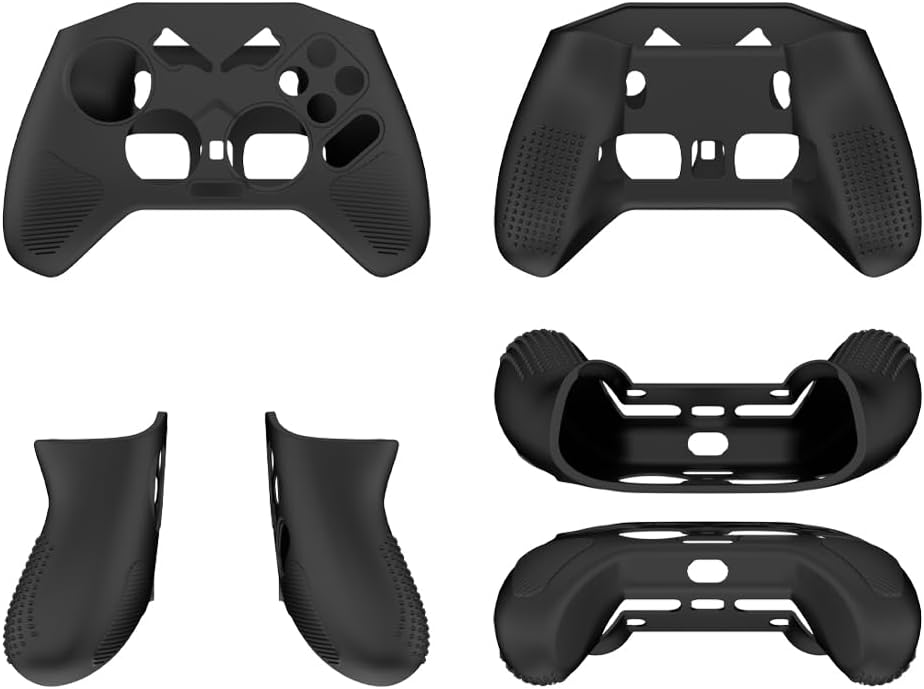 Gamepad Case for FLYDIGI Vader 4 Pro, Suitable for FLYDIGI Vader 4 Pro Gaming Controller Silicone Protective Case Gamepad Protector (Black)
