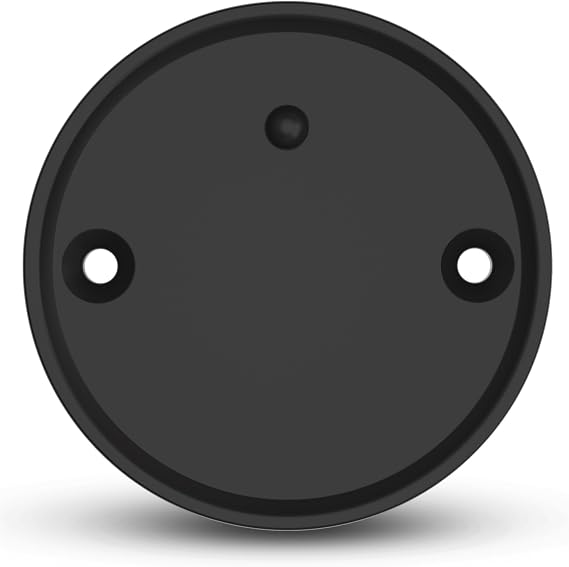 Wall Mount - Magnetic Holder Smart Device Controller- Wall-Mounted Magnetic Dock with 3M Self-Adhesive Tape & Mounting Screws Included - Quick & Easy Installation - Midnight Oynx