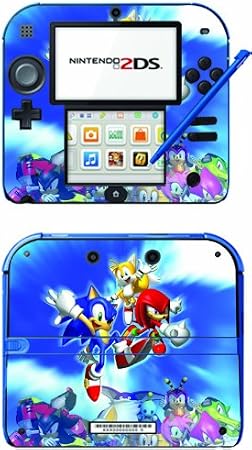 Sonic The Hedgehog Game Skin Compatible with Nintendo 2DS Console
