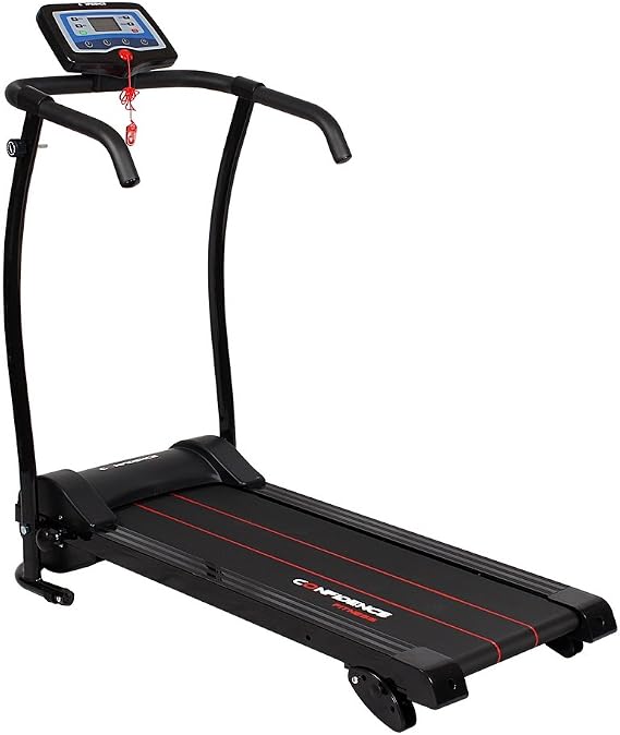 Confidence Fitness Power Trac Treadmill Black
