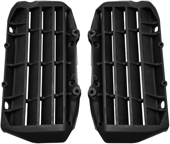 Motorcycle Nylon Radiator Louvres Rad Guards 125 150 250 350 450 Compatible With Automotive Motorcycle Parts SX SXF XC XCF XCW EXCF TC TE FC 2016-2020(Black)