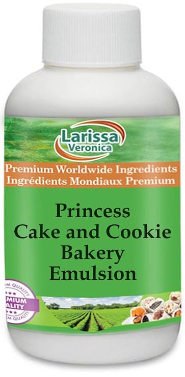 Princess Cake and Cookie Bakery Emulsion (8 oz, ZIN: 527219)