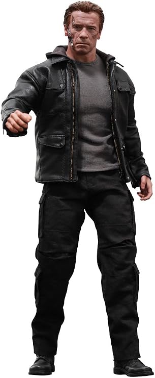 Movie Masterpiece Terminator: New Launch/Genesis 1/6 Scale Figure, T-800/Patron God, 1/6 Scale, Plastic, Painted, Action Figure