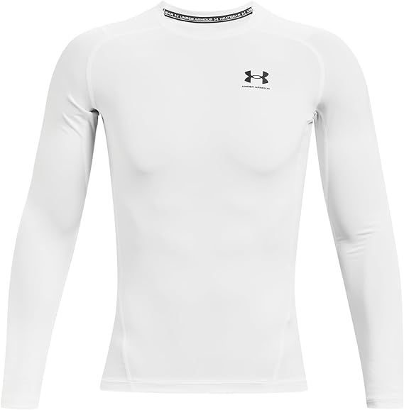 Under Armour Men's Ua Hg Armour Comp Ls Long-Sleeved Sports Top Breathable Long-Sleeved Top for Men (Pack of 1)
