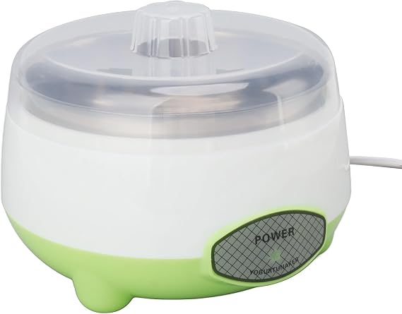 Yogurt Maker Machine, Homemade DIY Yogurt Maker Machine Compact Even Heating 15W for Family for Living Room (US Plug 110V)