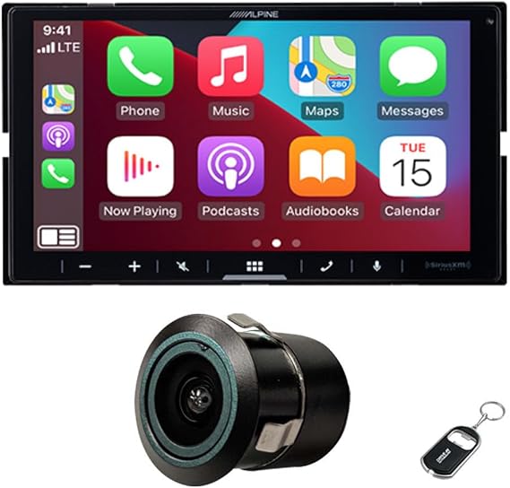 Alpine ILX-W670-S 7" Double-DIN Digital Multimedia Receiver with Backup Bullet Camera