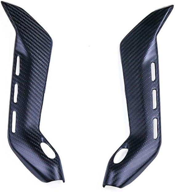 Carbon Fiber Sheet Panel Protector Compatible with Motorcycle Compatible With V4 V4S V4R Models 2018 2022(Twill weave Matte)