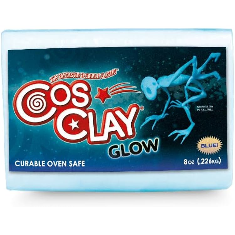 Cosclay Elements - Glow Blue 3lb Case