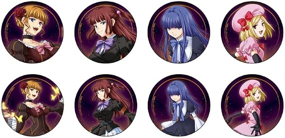 Umineko Naku Koro Ni 29 Illustrations Drawn by Illustrations Can Badges Box of 8
