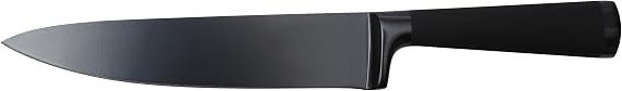 Bergner Black Blade Chef Knife, Black, 20 cm