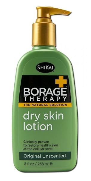 Shikai: Borage Dry Skin Therapy, Original Lotion 8 oz (3 pack)