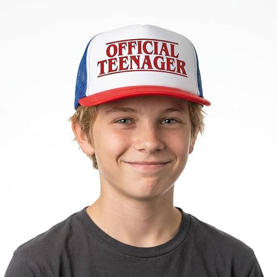 Sterling James Co. Official Teenager Novelty Trucker Hat - Funny 13th Birthday Gifts for Boy or Girl - 13th Birthday Party Supplies, Decorations and Favors