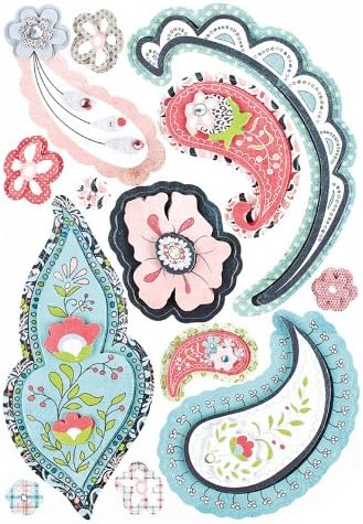 BasicGrey Olivia Layered Stickers, Pops