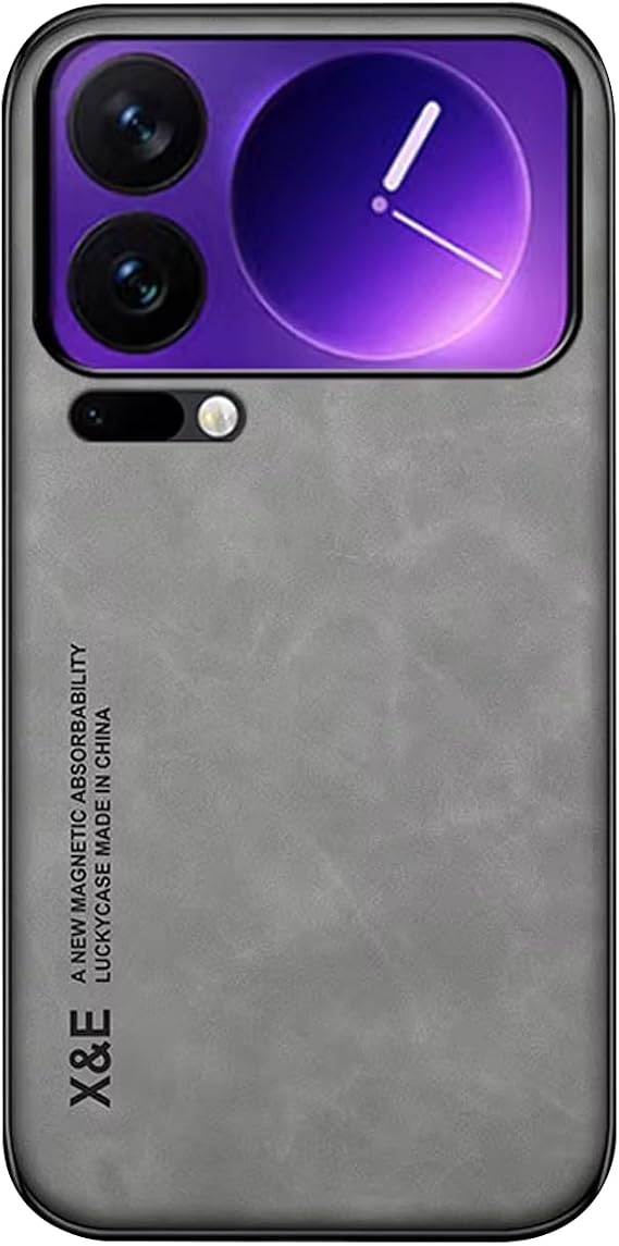 Microcase Xiaomi 17 Pro Max Deri Kaplama Kılıf AL4970 (Siyah)