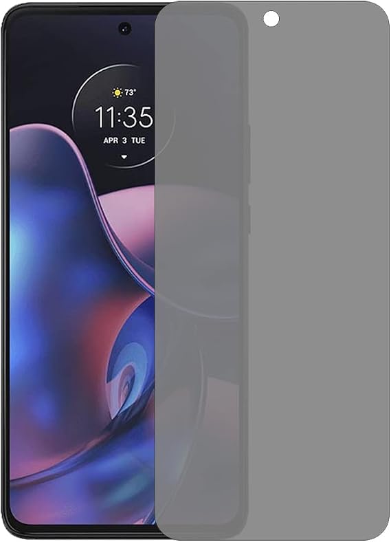 for Motorola Edge 2022 Privacy Glass Screen Protector - [2 Pack] Anti-Spy Privacy Tempered Glass Screen Protector for Motorola Moto Edge 2022 XT2205-2 XT2205-1