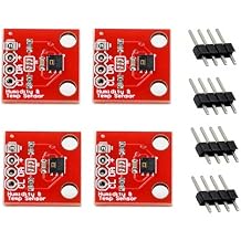 4pcs GY-213V-HTU21D Temperature and Humidity Sensor Detection Module I2C Replace SHT21 SI7021 HDC1080 Module