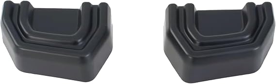ITrims Car Accessories for Chery Jetour Traveller T2 2023 2024 2025 Trailer Hitch Cover Trim Tow Hook Overlay ABS 2PCS (Matte Black)