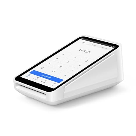 Square Terminal (UK Version) | All-in-one Card Reader Device | Take Contactless, Chip & PIN, Apple and Google Pay Payments Quickly and Easily | Print Receipts and Effortlessly Run Your Business