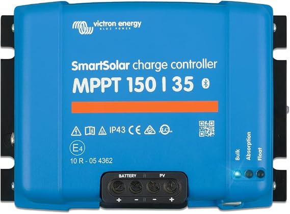 Victron Energy SmartSolar MPPT Charge Controller 150V, 35A 12/24/36/48V