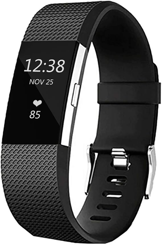 Replacement Bands for Fitbit Charge 2, Silicone Adjustable Classic Bands for Fitbit Charge 2,Women Men
