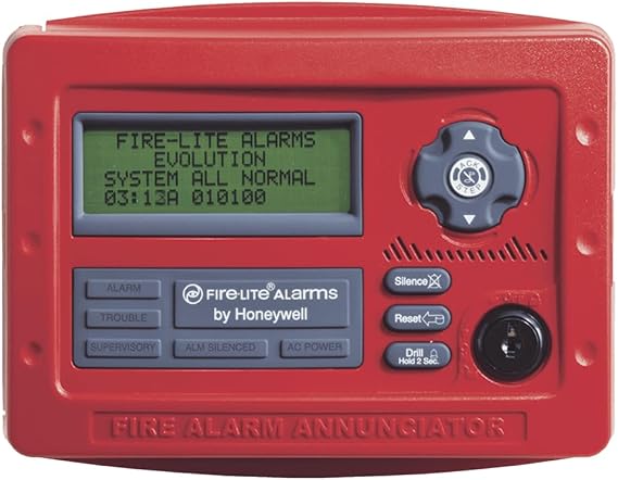 Fire-lite Alarms Ann80 Lcd Annuciator For Addressable Panels