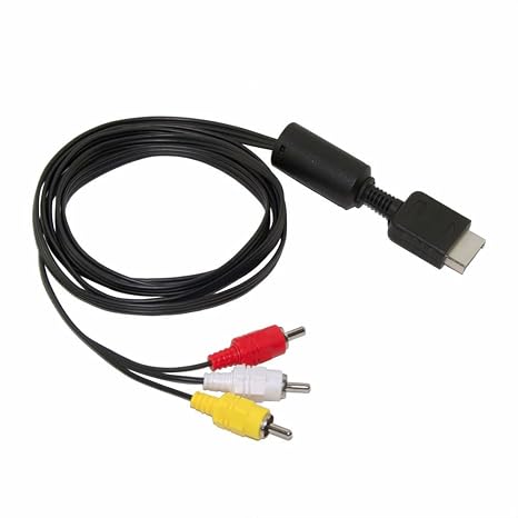 Video Game Accessories New PHAT FAT PS2 Playstation 2 RCA Composite AV Cable TV Cord