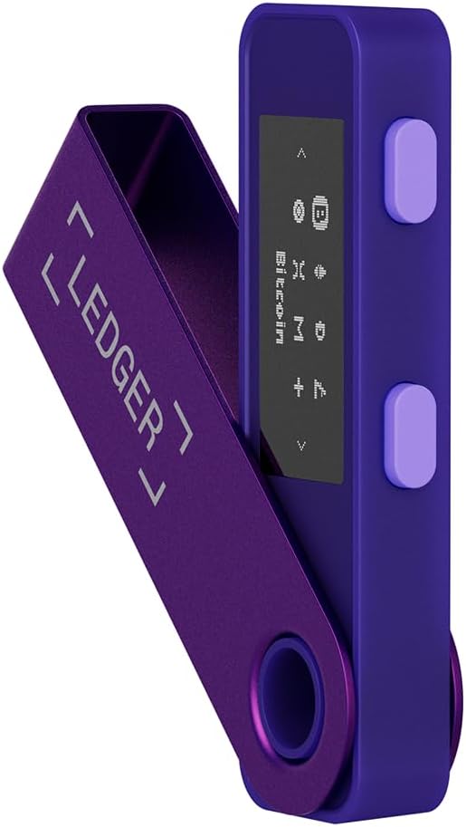 Ledger Nano S Plus - Classic Crypto Wallet (Amethyst Purple)