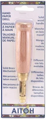 Aitoh Hand Paper Drill, Brown