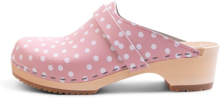 VERKA Womens Wooden Clogs from Sweden - LEDIG