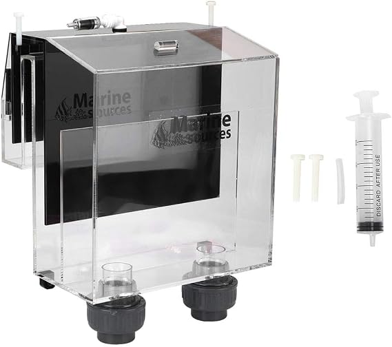 Inlet Overflow Box - Acrylic Self-Start Siphon Hang On for Fish Tank Aquarium