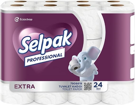 Selpak Professional Extra Tuvalet Kağıdı, 24 Rulo