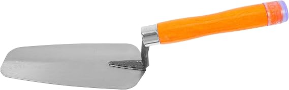 Brick Loading Tools, Stainless Steel Left Hand Held with Precision Edge Efficiency Improvement Function, Medium Rubber Soldering Iron for Indoor and Outdoor Use, Wood Stainless Material