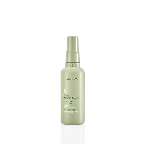Aveda Pure Abundance Volumizing Style-Prep | Lightweight Volumizing Prep Spray For Fine Hair | Heat Protection Spray | Notes of Jasmine, Peppermint, Pamarosa and Ylang Ylang | 3.4 Fl Oz