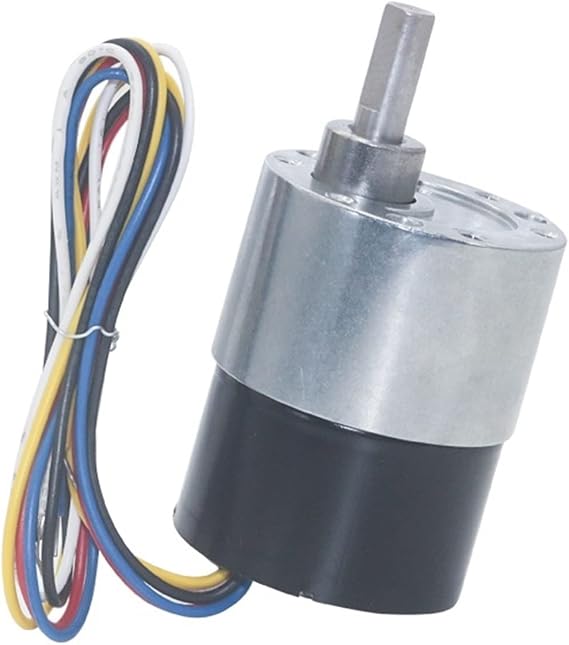 ギヤードパワー JGB37-3525 小型 DC 24V モーター、すべての金属ギア電気ロック ウォーター ディスペンサー ビルボード モーター DIY ロボット DC モーター ワイヤー付き トランスミッション電気 Color : 24V, Size : 12RPM