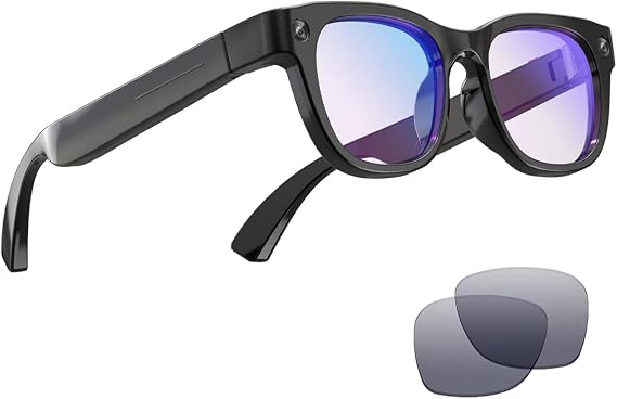 AI Smart Glasses with Camera, Voice Assistant,for Men Women