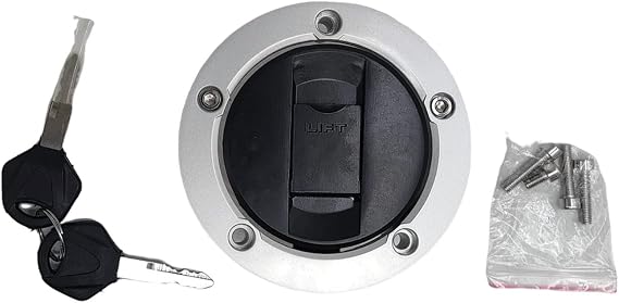 Gas Fuel Tank Cap Cover Lock Key Compatible For Suzuki GSXR 600 750 1000 1100, GSX 400 600 650 750 1100 1250 1300 1400