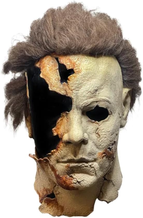 Rob Zombie Halloween II 2009 Michael Myers Adult Costume Mask Brown