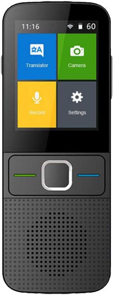 Translator Language with 137 Languages,Smart Language Translator Device with Photo Translation Function,Voice Translator Bi-Directional Translations WiFi Offline for Holidays Learning Travel