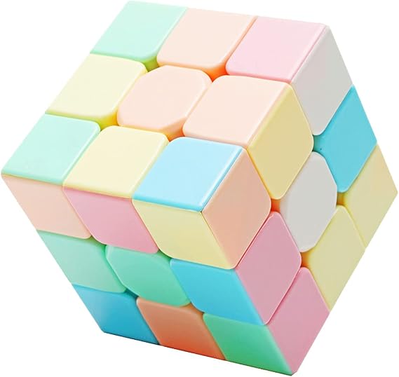 CuberSpeed Moyu MoFang JiaoShi Macaron Meilong 3x3 stickerless Magic Cube MFJS MEILONG 3x3x3 Cubing Classroom Meilong 3x3 Macaron Speed Cube
