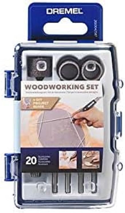 Dremel 681 Woodworking Accessory Set, 20's